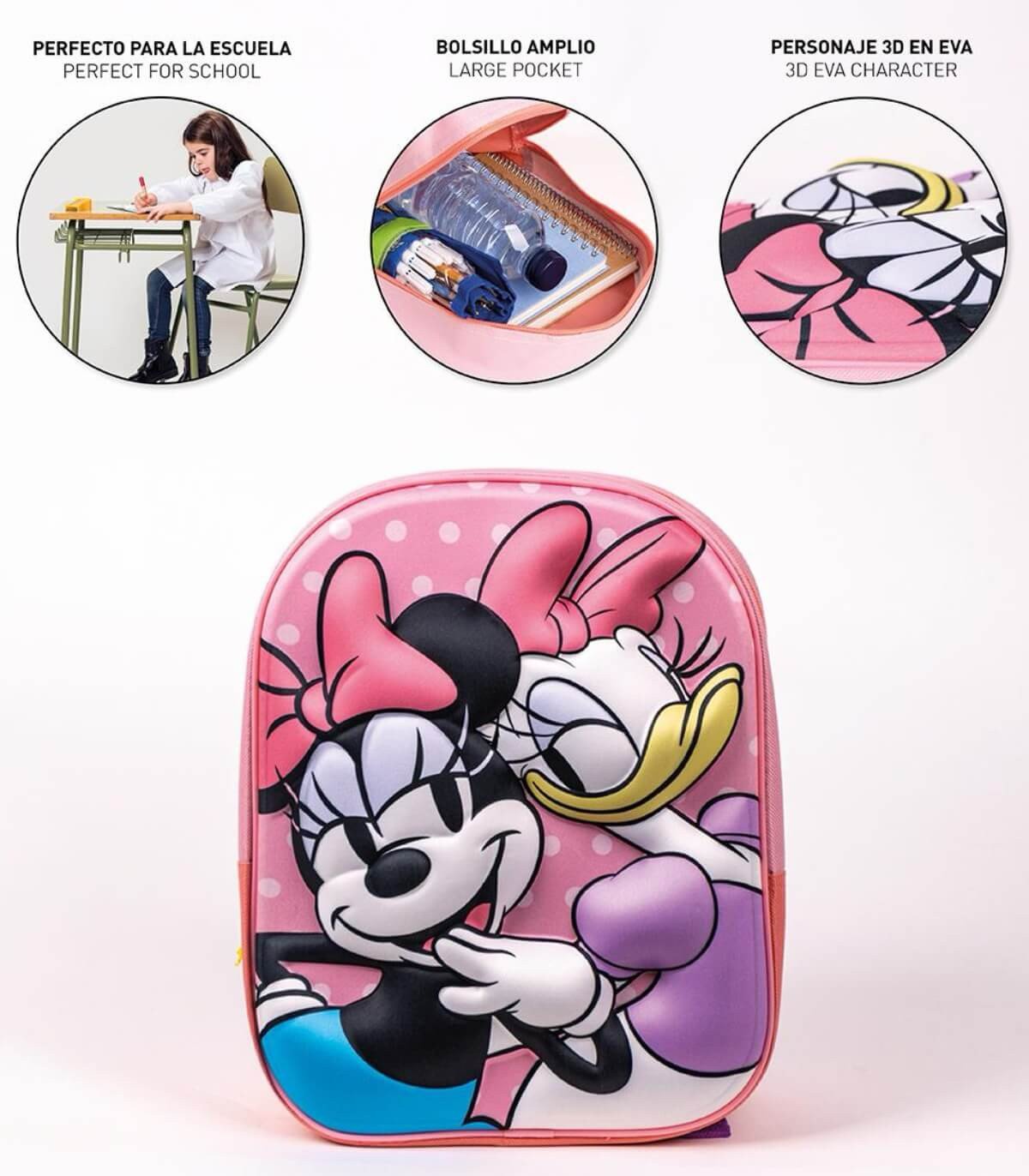 Детска раница 3D minnie mouse 31 см - Image 6