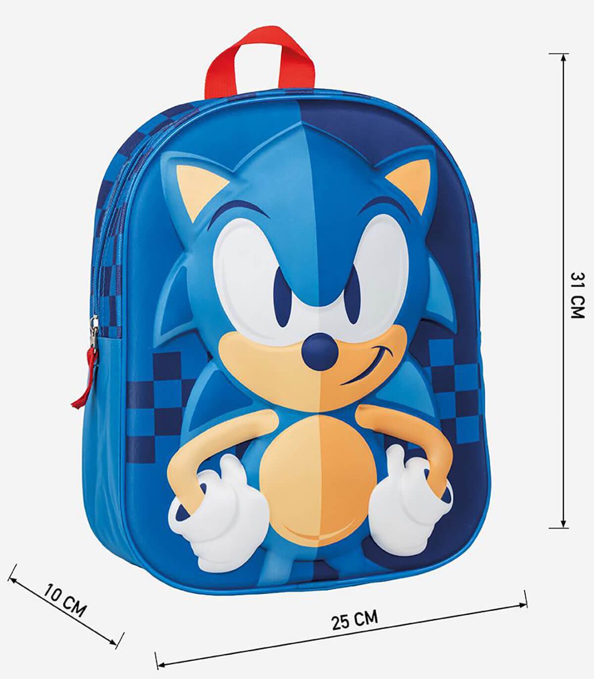 Детска раница 3D sonic 32x26 см - Image 3