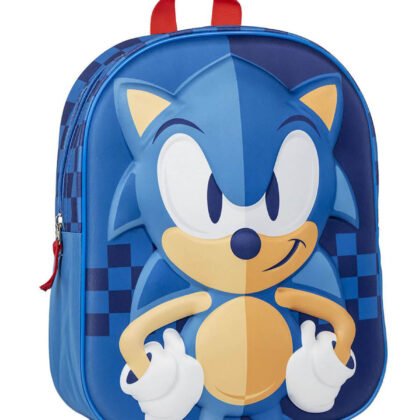 Детска раница 3D sonic 32x26 см