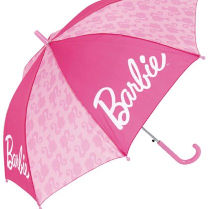 Детски чадър автоматичен barbie 3 цвята