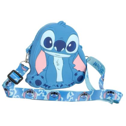 Детска силиконова чанта stitch