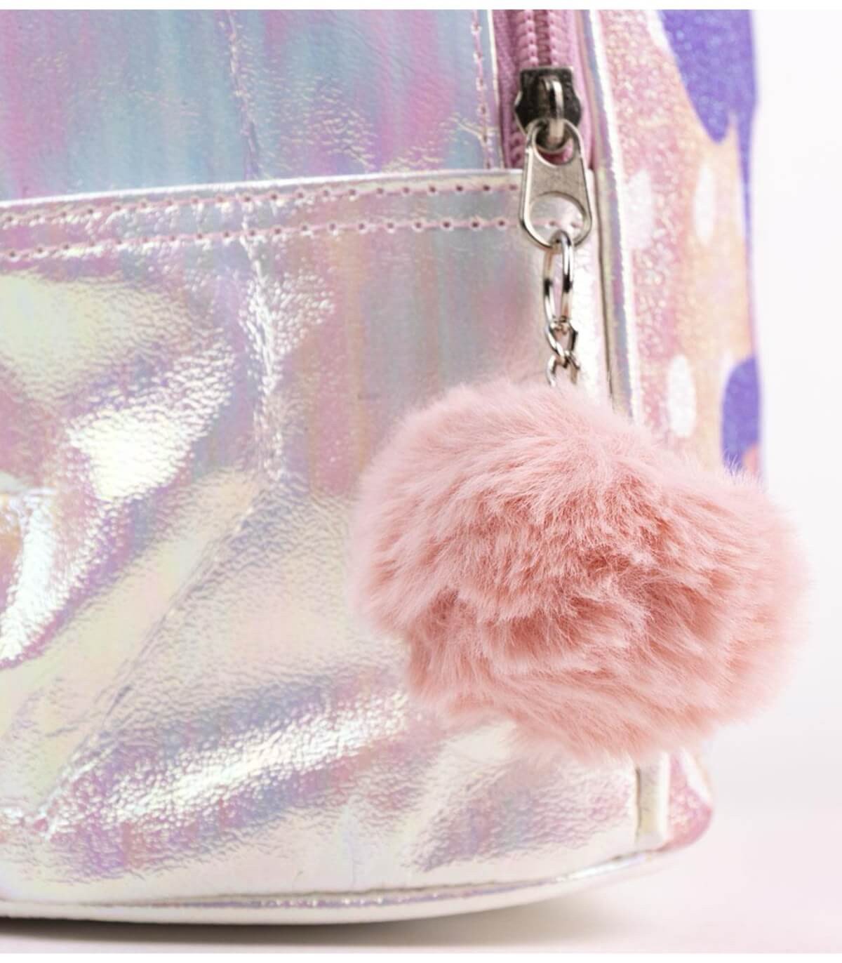 Детска раница с брокат 21 см minnie - Image 6