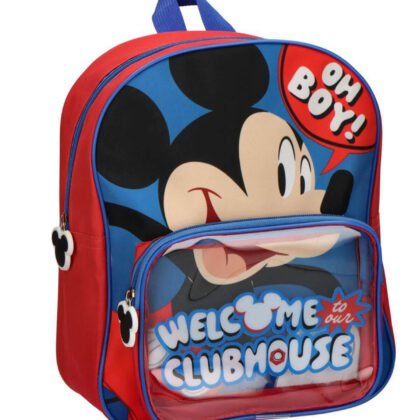 Детска раница с преден джоб 31 см mickey mouse