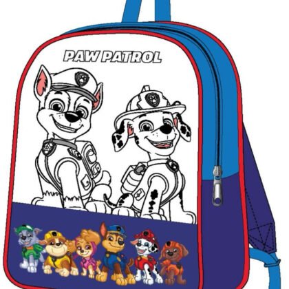 Детска раница за оцветяване направи си сам paw patrol 38 см