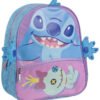 Детска раница за предучилищна възраст 30 см stitch розов