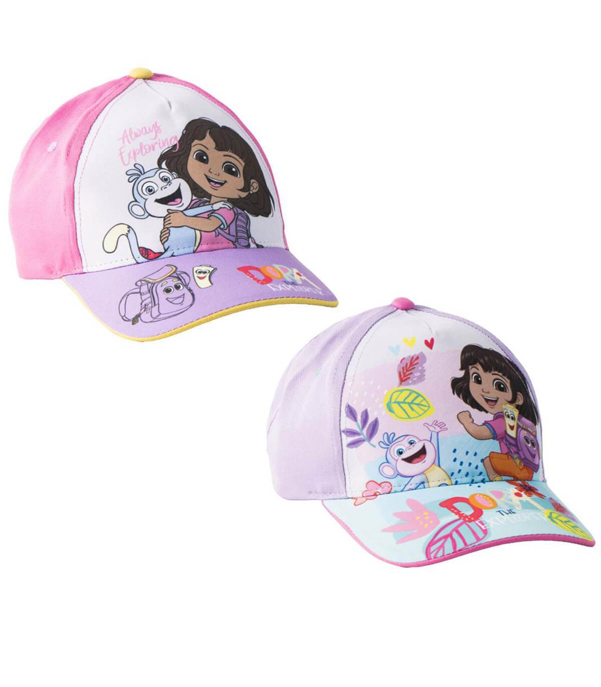 Детска шапка с козирка 53 см dora 2 вида