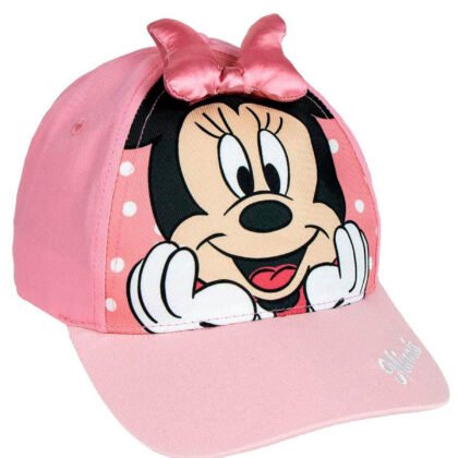 Детска шапка с козирка и апликация minnie 53 см