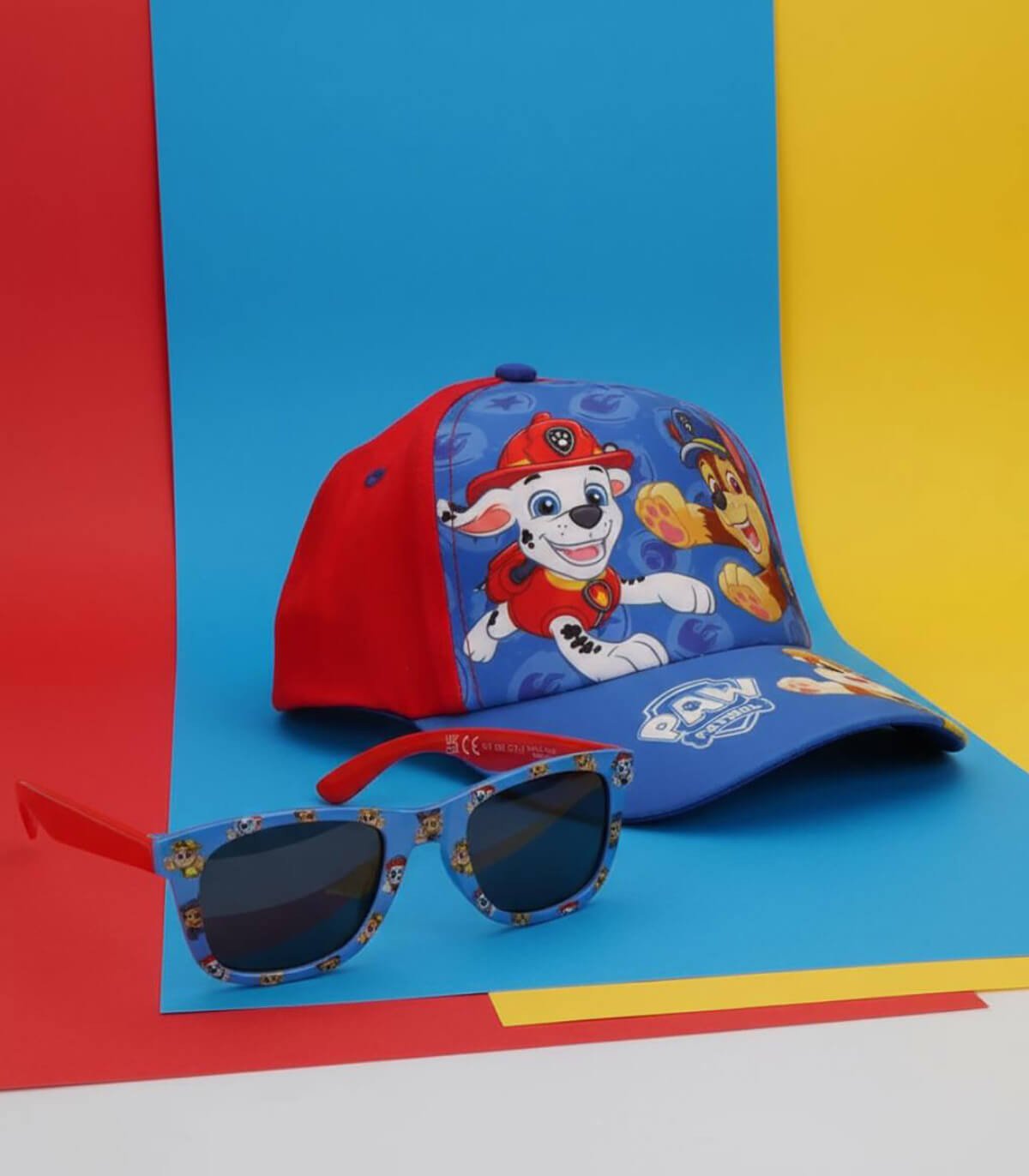 Детска шапка с козирка 53 см + слънчеви очила paw patrol - Image 2