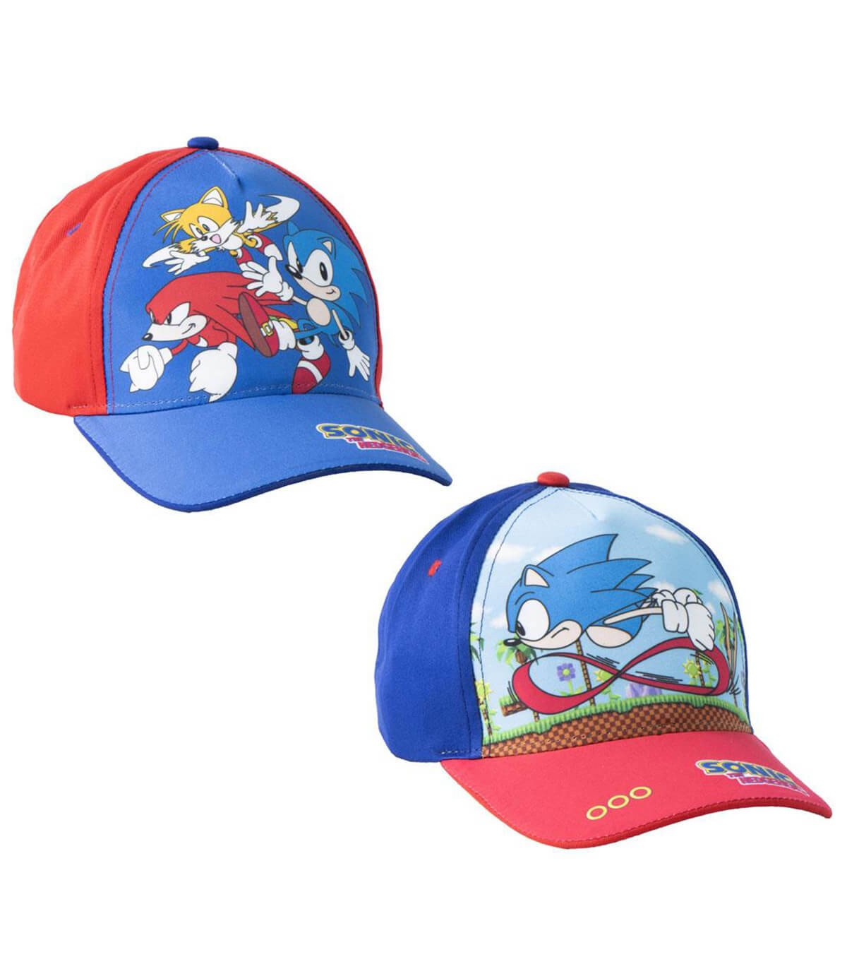 Детска шапка с козирка sonic 53 см 2 вида