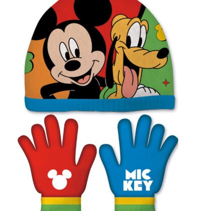Детска шапка с ръкавици mickey 48/51