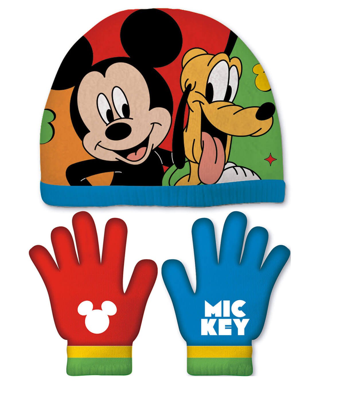 Детска шапка с ръкавици mickey 48/51