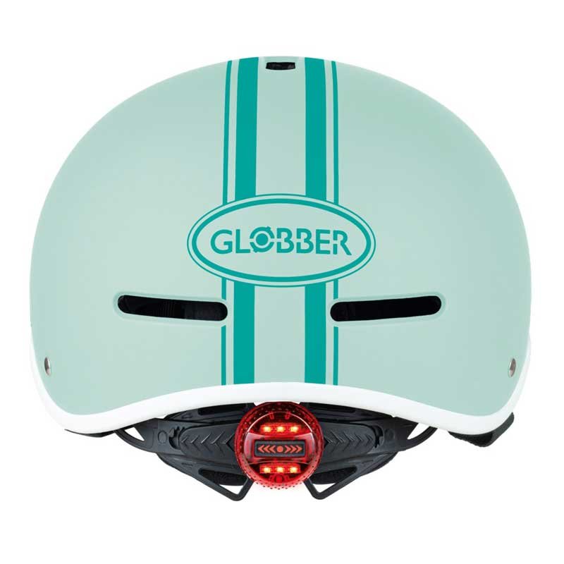 Детска светеща каска Globber Master XS/S (47-51см), ментово-зелена - Image 2