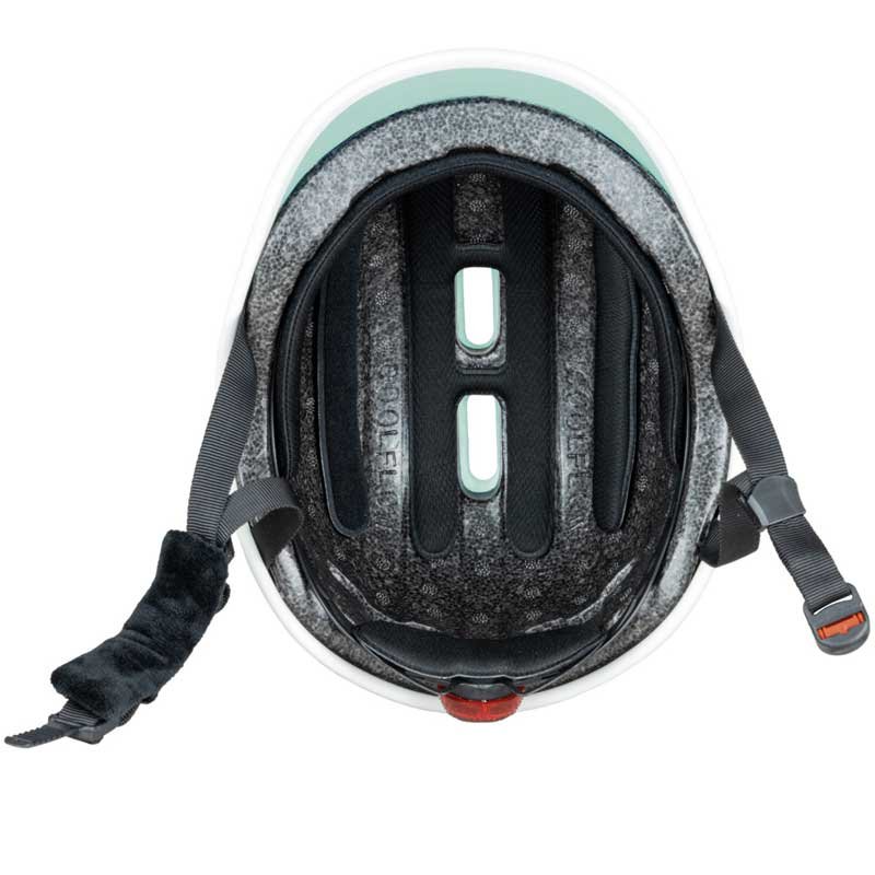 Детска светеща каска Globber Master XS/S (47-51см), ментово-зелена - Image 3