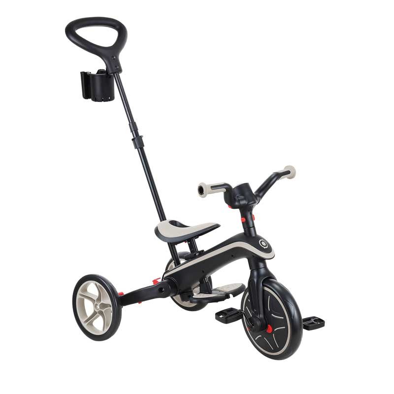 Детска триколка 4 в 1 GLOBBER EXPLORER TRIKE FOLDABLE, сгъваема, бежов цвят - Image 7