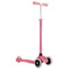 Детска тротинетка със светещи колела PRIMO PLUS GLOW LIGHTS, корал