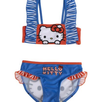 Детски бански 2 части hello kitty 4-10 год.