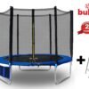 Buba детски батут с мрежа 8"  244 см