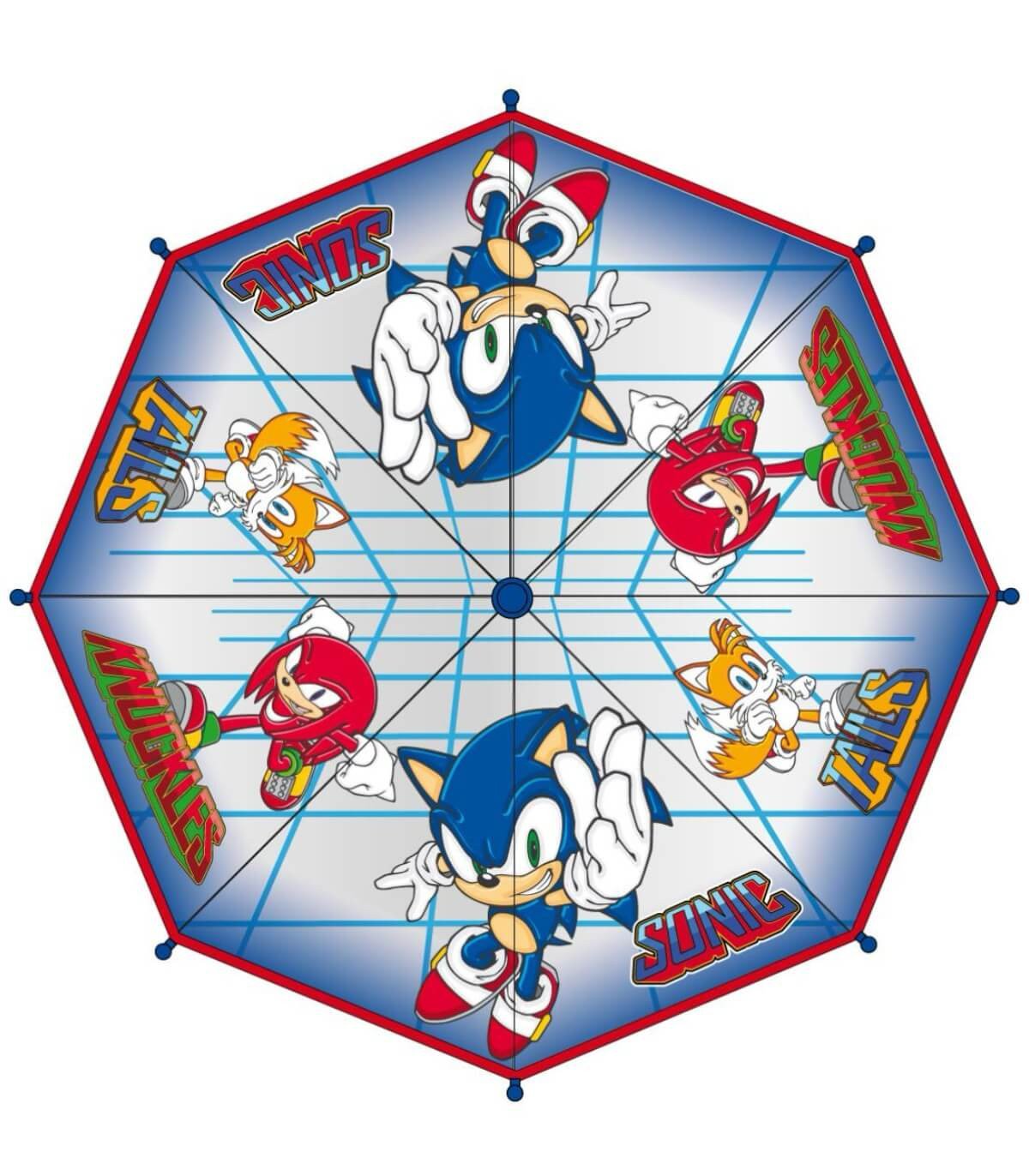Детски чадър механичен poe sonic