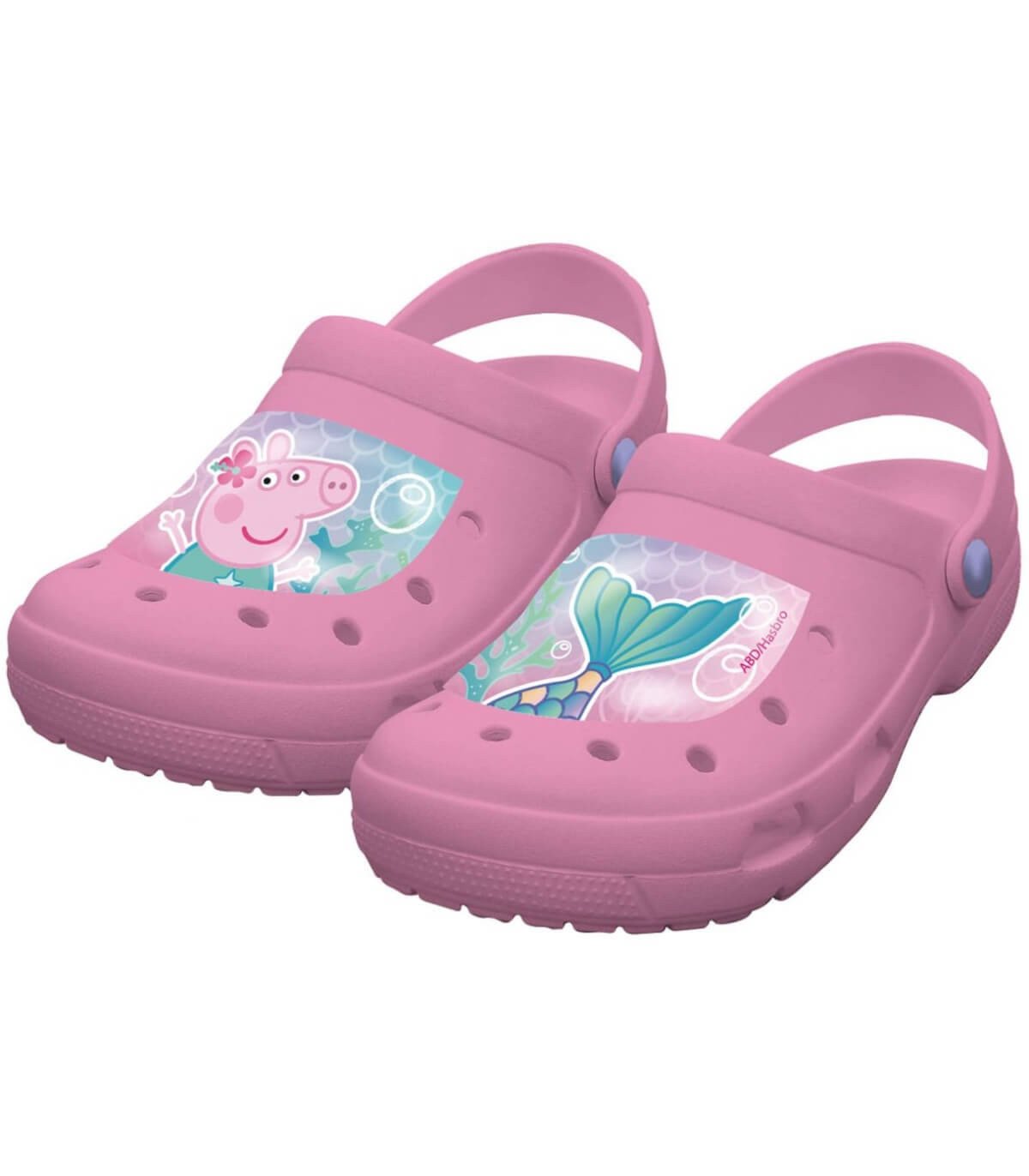 Детски чехли крокс peppa pig mermazing 22-32