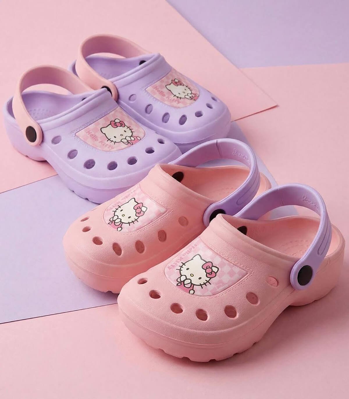 Детски чехли крокс hello kitty 2 цвята 24-31 - Image 8
