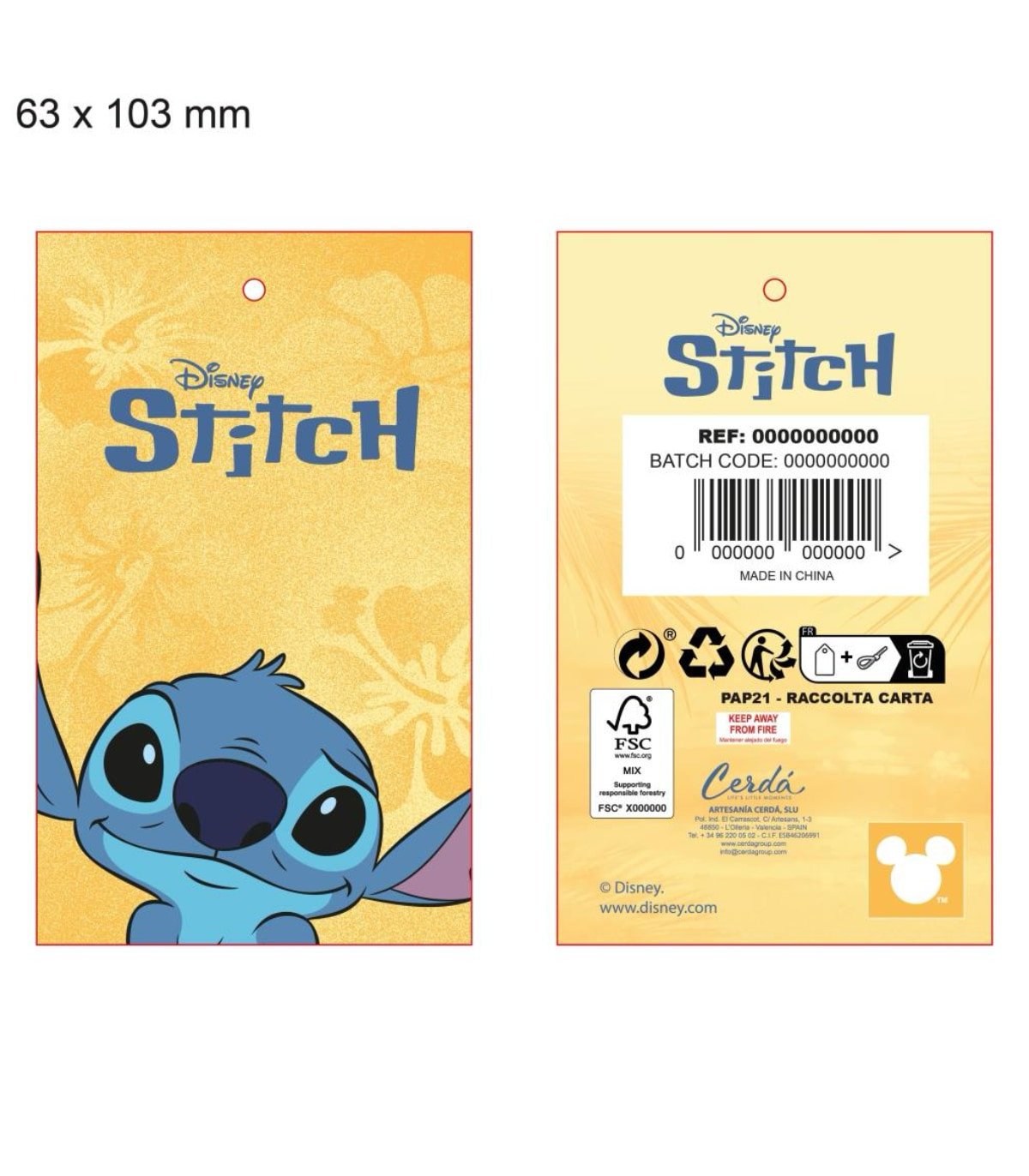 Детска шапка с уши stitch + ръкавици - Image 5
