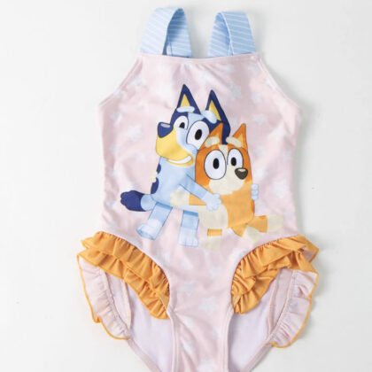 Детски цял бански bluey 2-6 год.