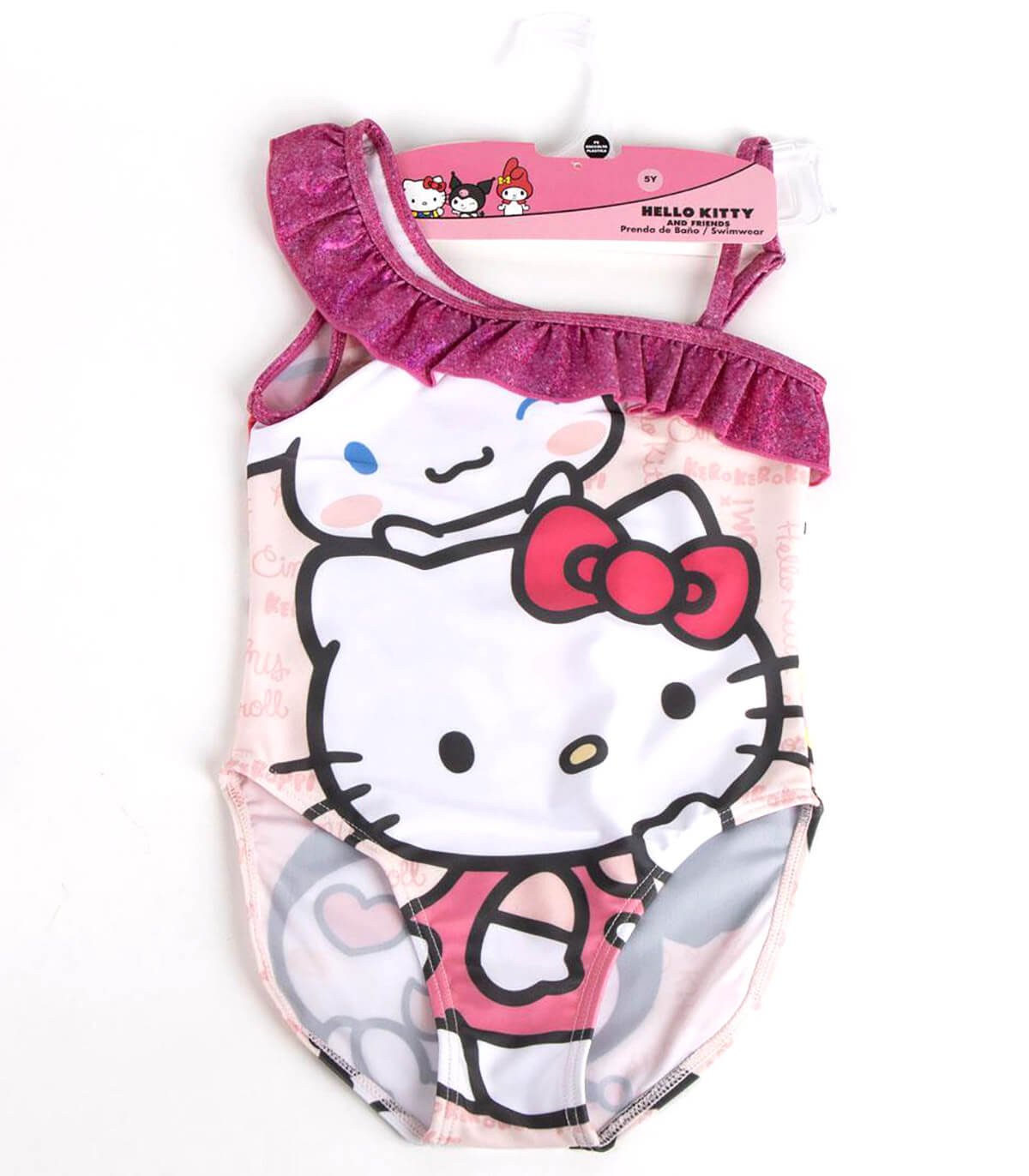 Детски цял бански hello kitty 4-10 год. - Image 2