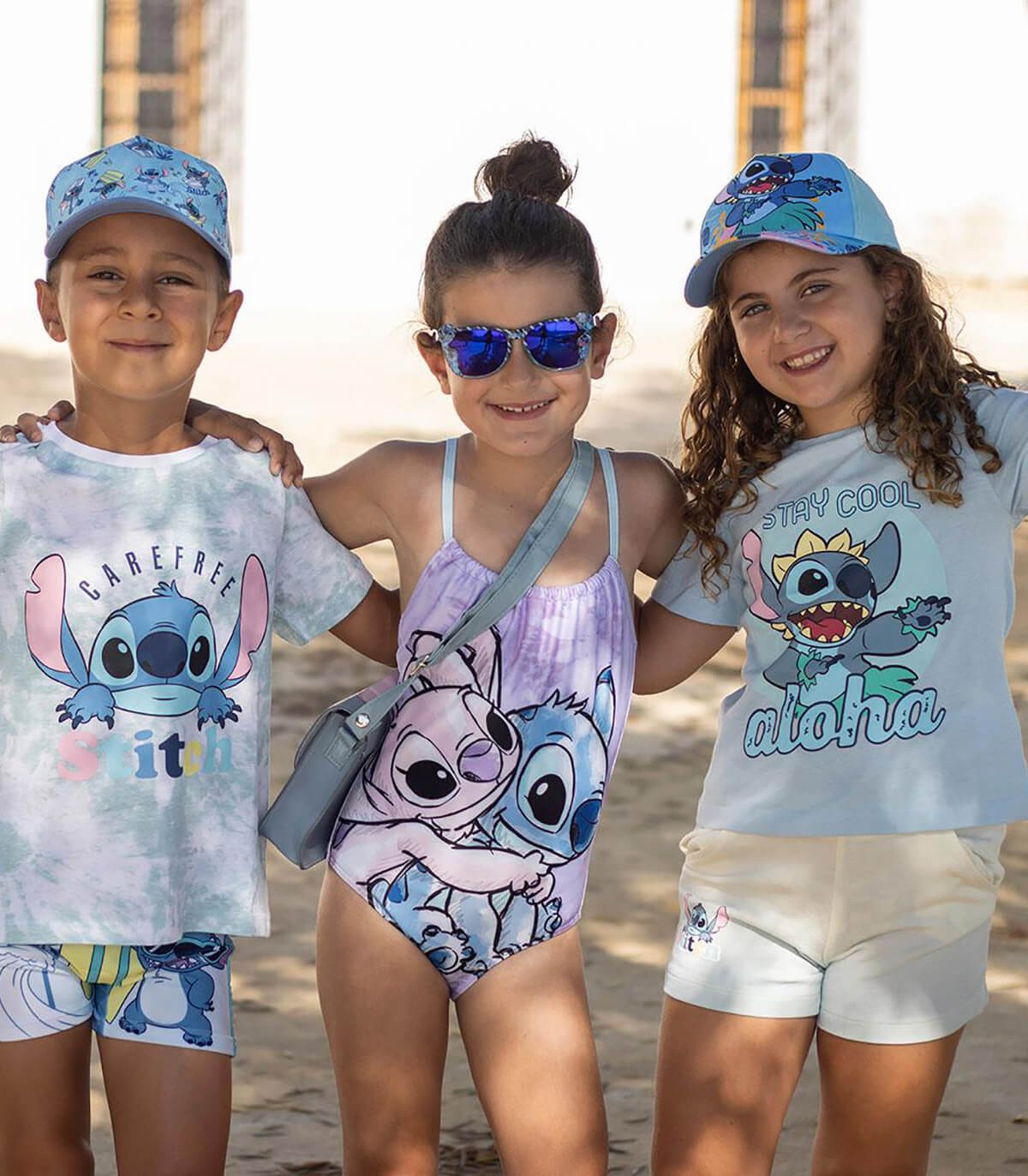 Детски цял бански stitch син 5-12 год. - Image 6