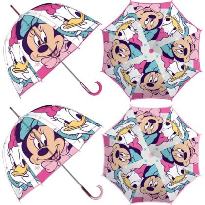 Детски чадър механичен eva камбана minnie