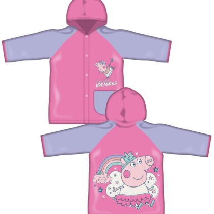 Детски дъждобран PVC peppa pig 2-6 год.