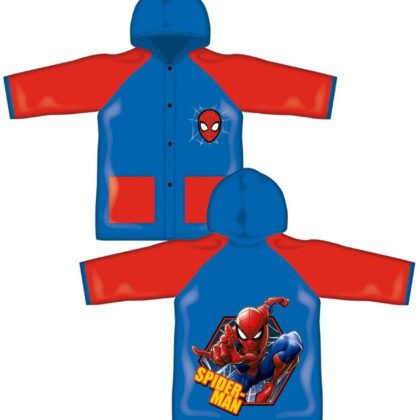 Детски дъждобран PVC spiderman 4-8 год.