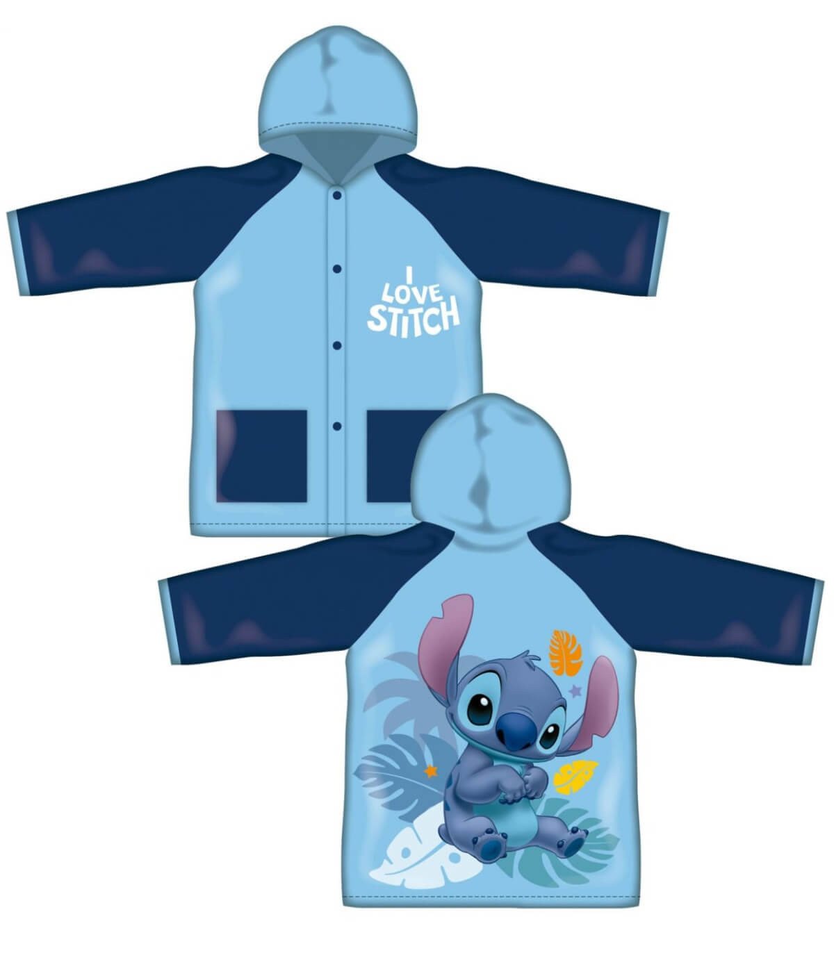 Детски дъждобран PVC stitch boy 4-8 год.
