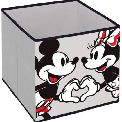 Кутия за играчки minnie черно 31х31х31
