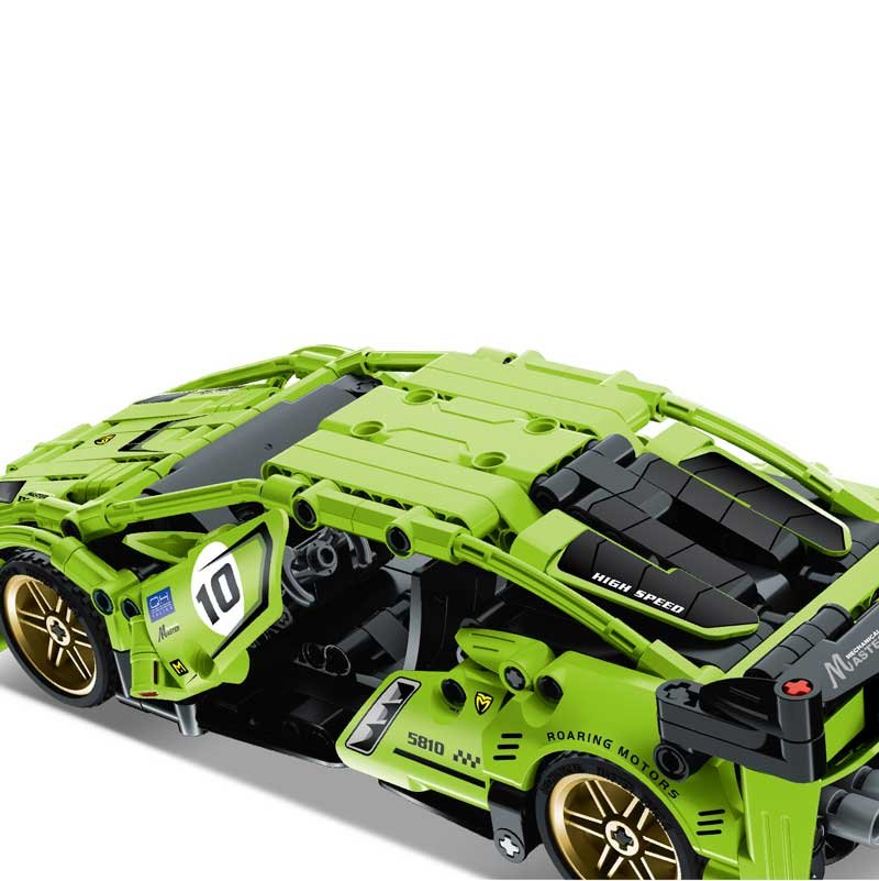 Детски конструктор Спортен автомобил - 457 части - Image 4