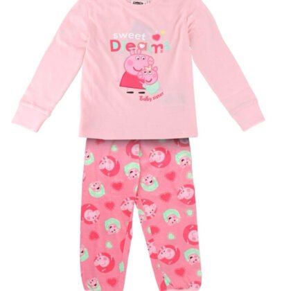 Зимна детска пижама 3-6 год. peppa pig