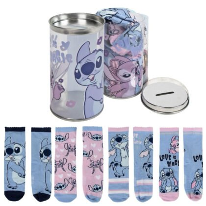 Детски чорапи 4 чифта в буркан 27-38 stitch