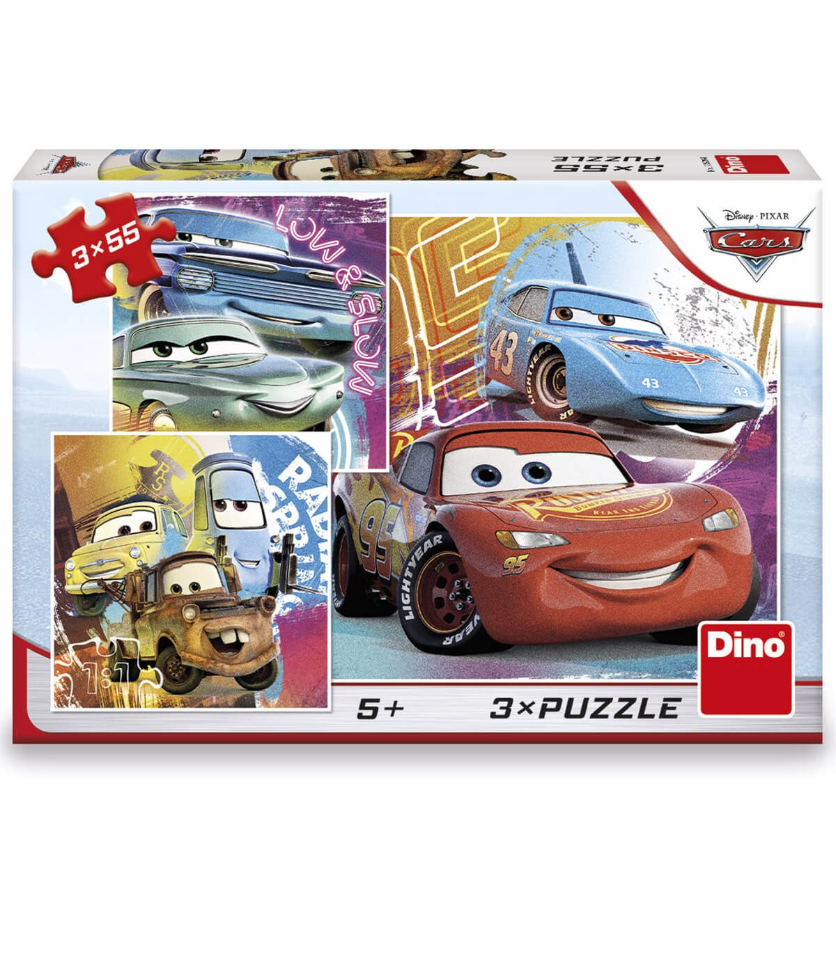 Детски пъзел cars 3х55 части - Image 2