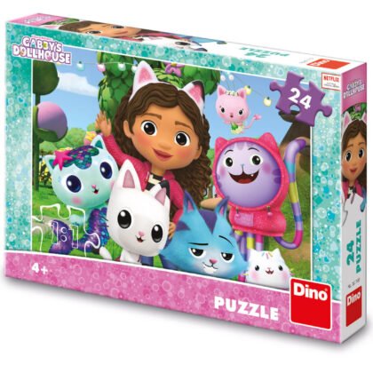 Детски пъзел gabby's dollhouse 24 части