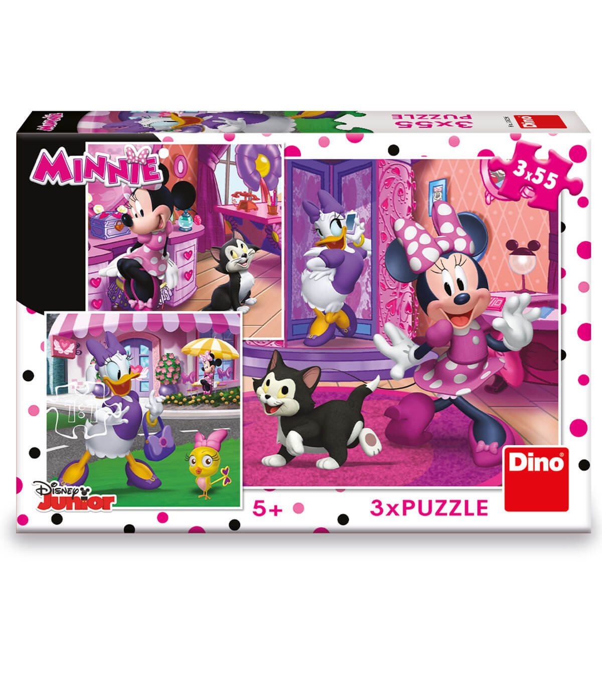 Детски пъзел minnie 3х55 части - Image 4