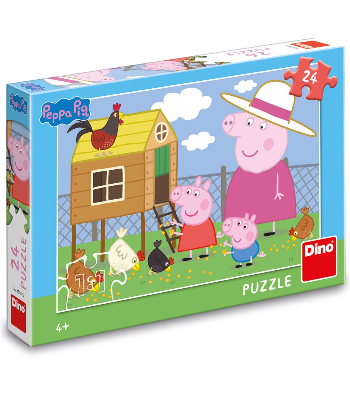 Детски пъзел peppa pig: ферма 24 части - Image 2