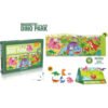 Детски магнитен пъзел 3 бр. с динозаври dino park
