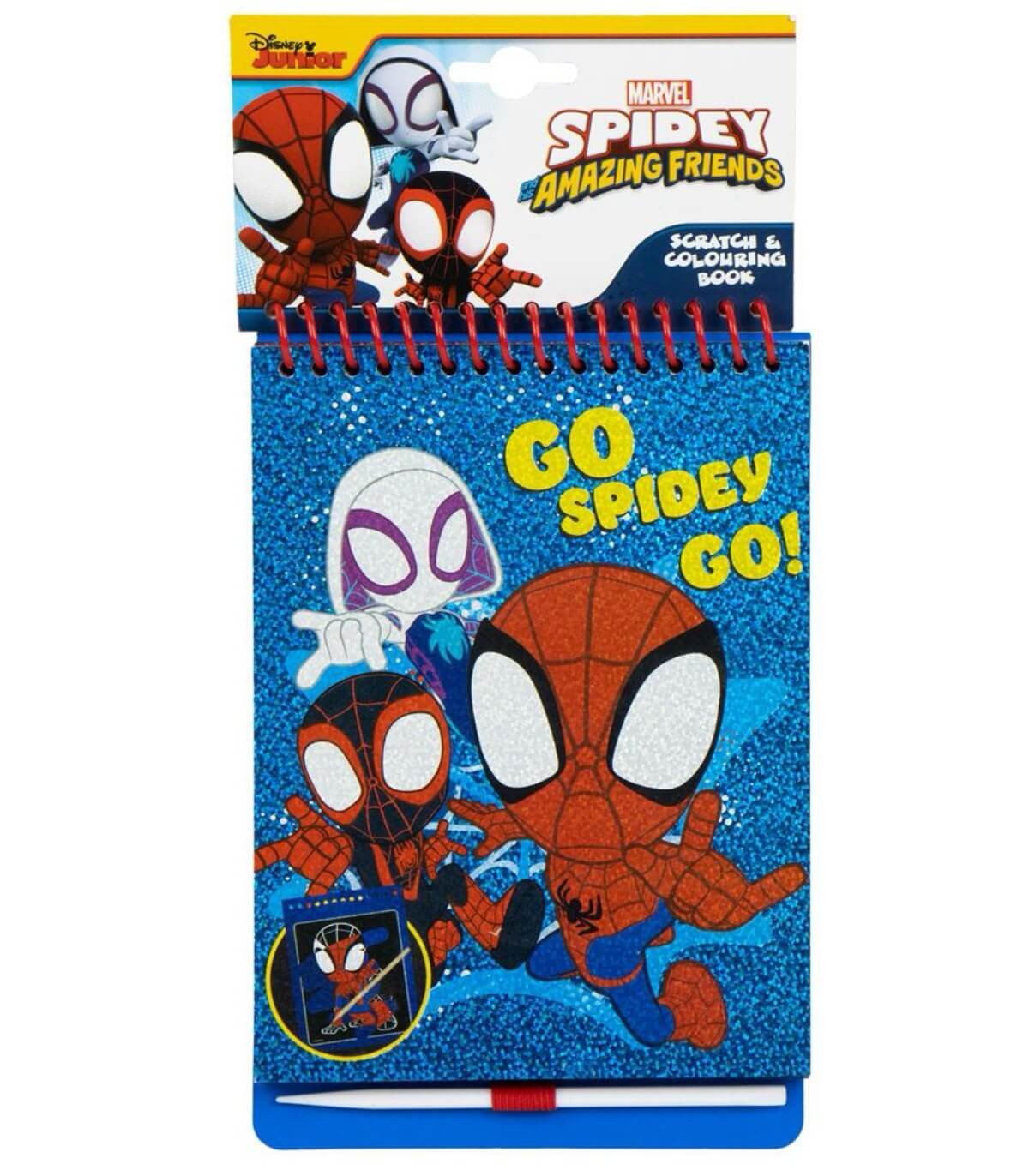 Детски скреч тефтер за рисуване spidey - Image 2