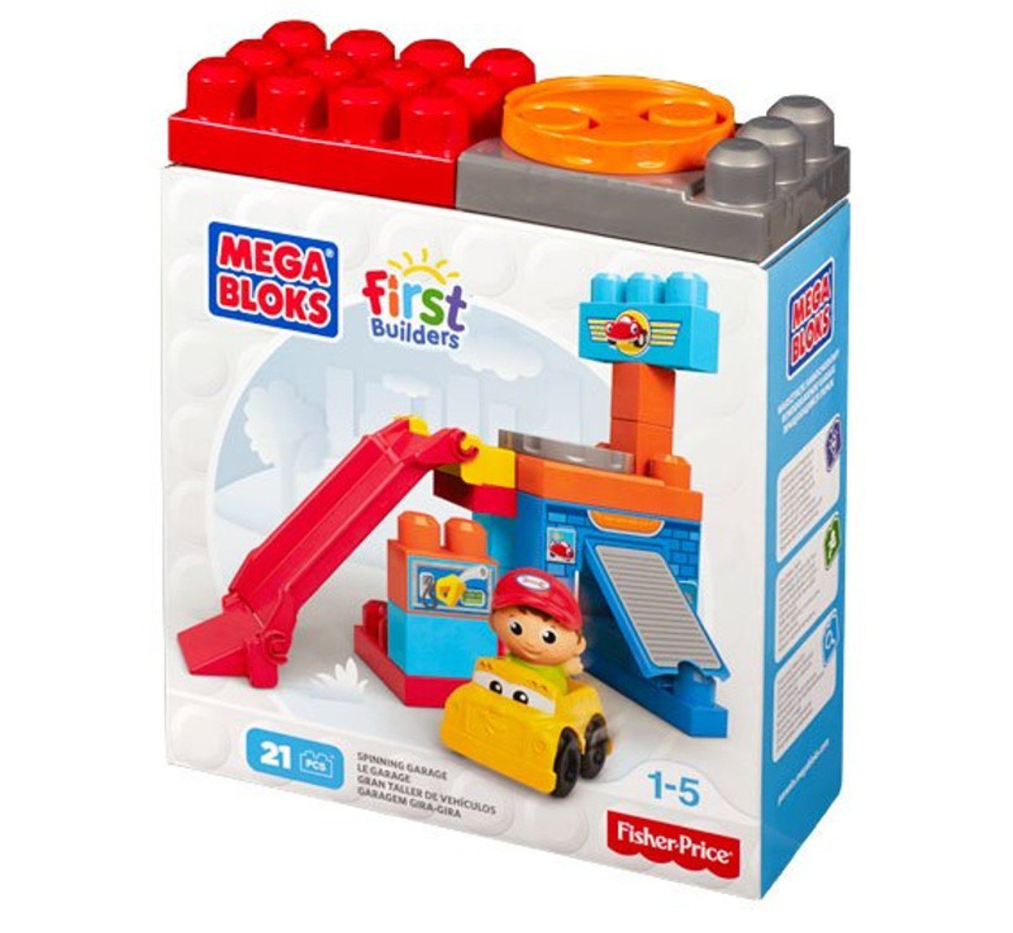Детски строител - Въртящият се гараж, Mega Bloks - Image 2