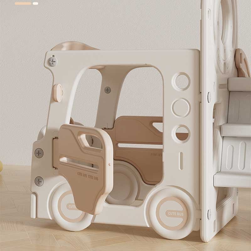 Детски център за игра 4 в 1, Автобус в кафяв цвят - Image 4