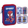 Несесер с 2 ципа и ученически пособия spidey
