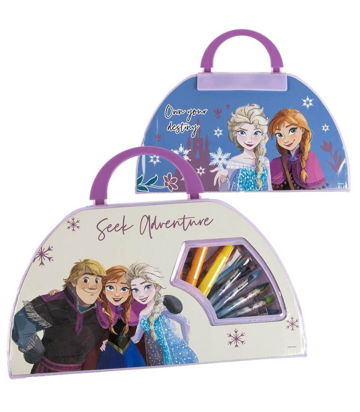 Ученически комплект за рисуване 50 части frozen в блистер - Image 2