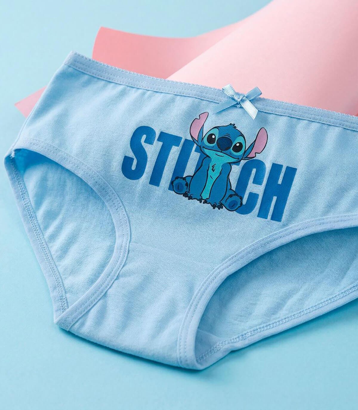 Детско бельо за момиче 5 бр. в чанта stitch 2-8 год. - Image 8