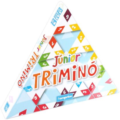 Детско тригълно домино с цифри