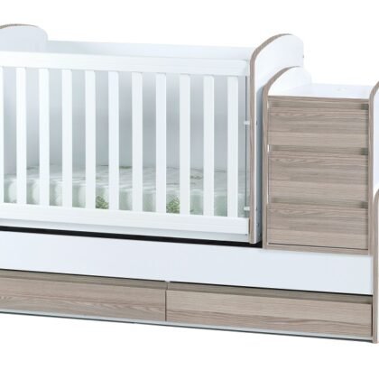 Бебешка кошара и детско лелго Dizain Baby Луна - трансформираща се кошара