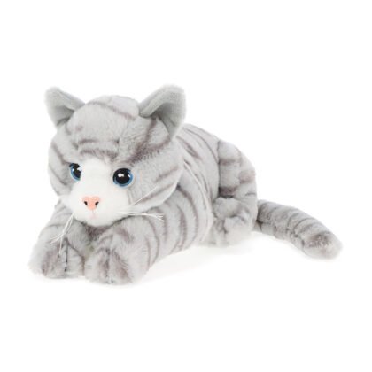 Keeleco, Екологична играчка, Сиво коте, 22 см, Keel Toys